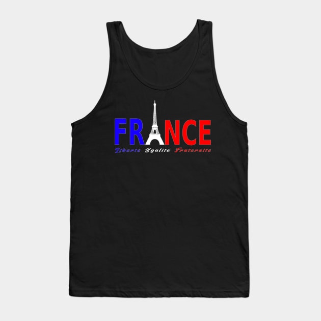 french liberty fraternity equality Tank Top by slawers